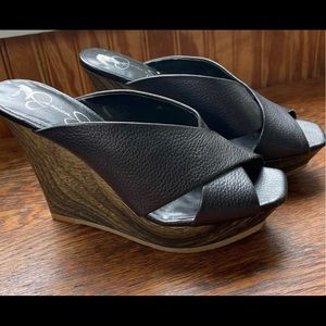Jessica Simpson size 6 wedge Sandal-NWOT